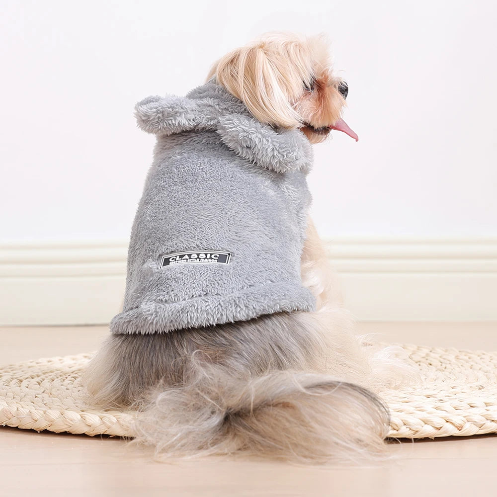 Snoutik Winter Fleece Pet Hoodie