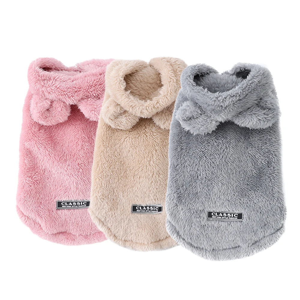 Snoutik Winter Fleece Pet Hoodie