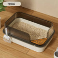 Snoutik Premium Semi‑Enclosed Cat Litter Box