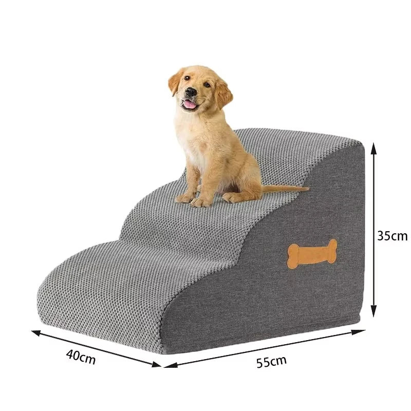 Snoutik Bone‑Shape Pet Stairs - Snoutik pet store