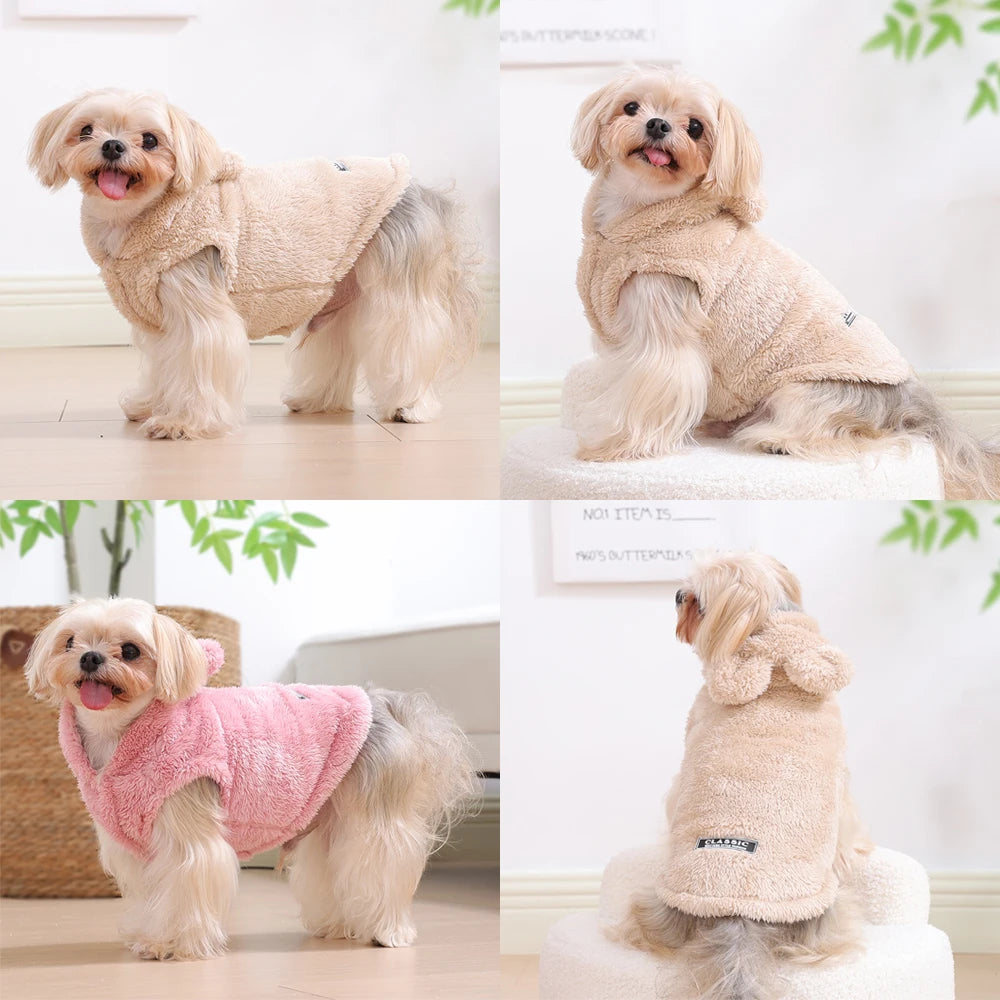 Snoutik Winter Fleece Pet Hoodie