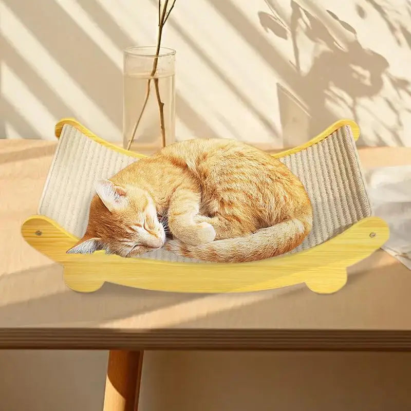 Snoutik Sisal Cat Scratcher Bed
