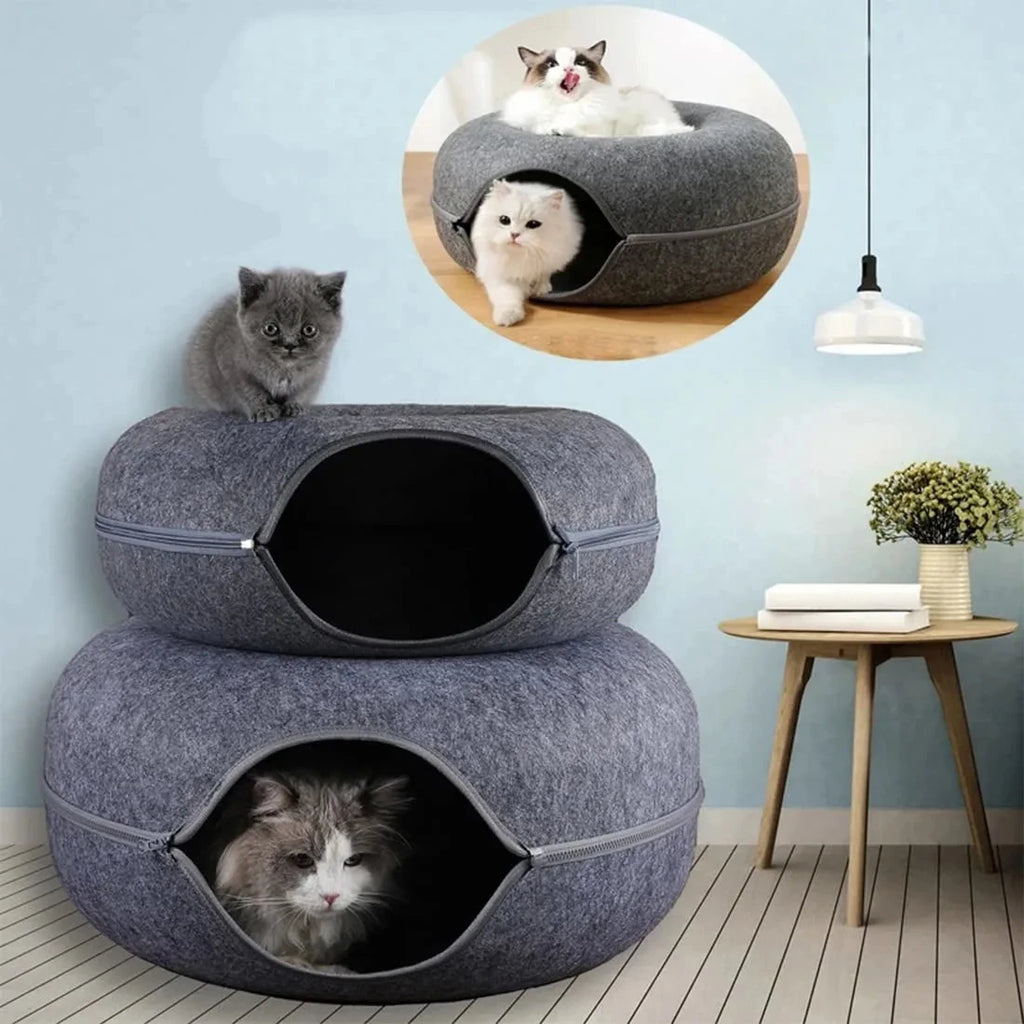 Snoutik Donut Cat Tunnel