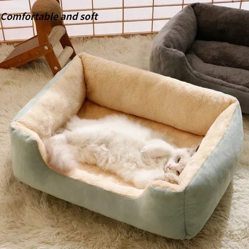 Snoutik Plush-Haven Cat Bed