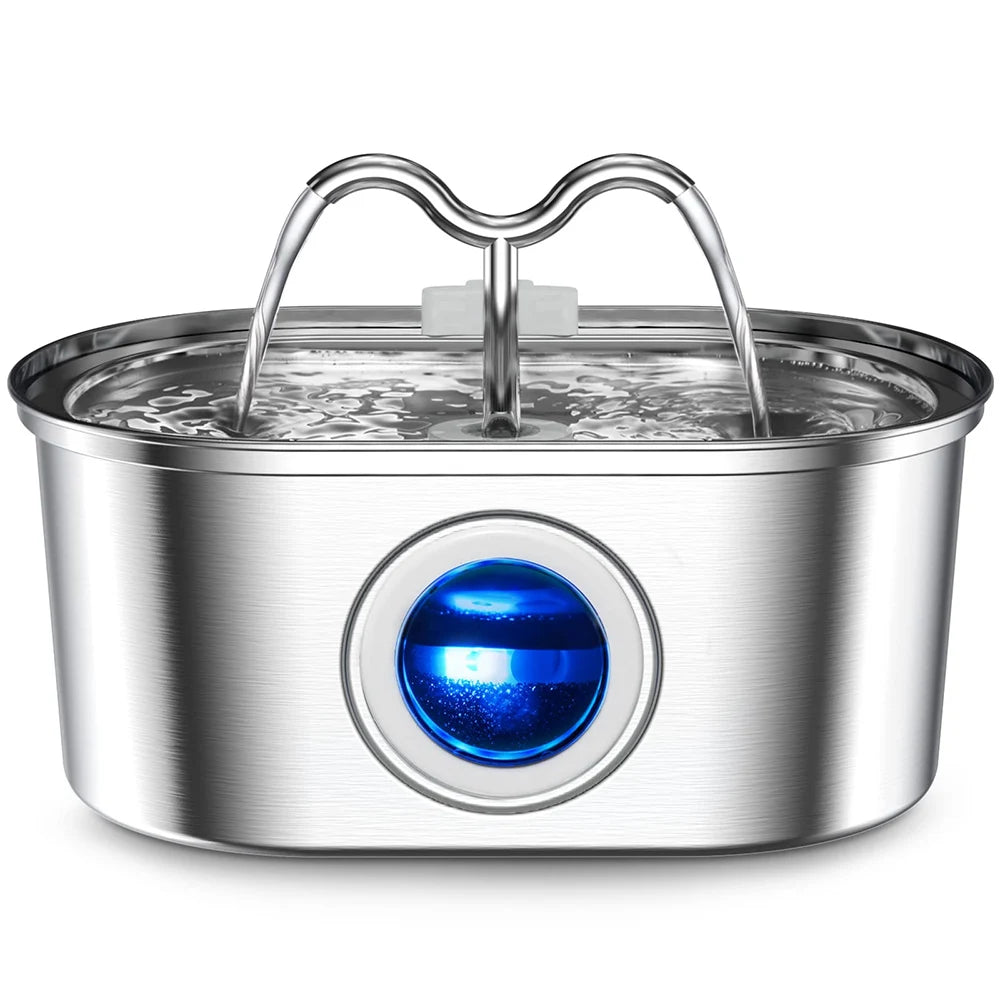 Snoutik Flow Stainless Steel Pet Fountain