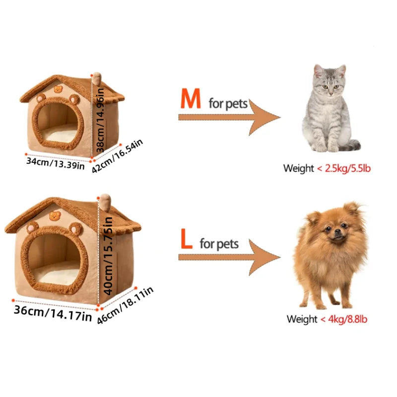 Foldable Winter Pet House