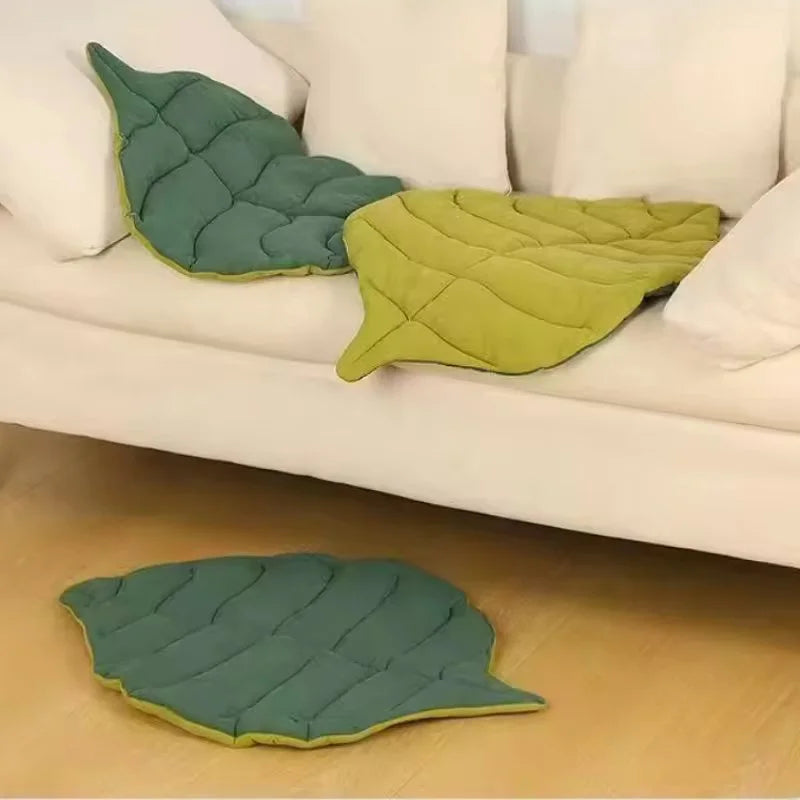 Snoutik Leaf-Cotton Pet Mat