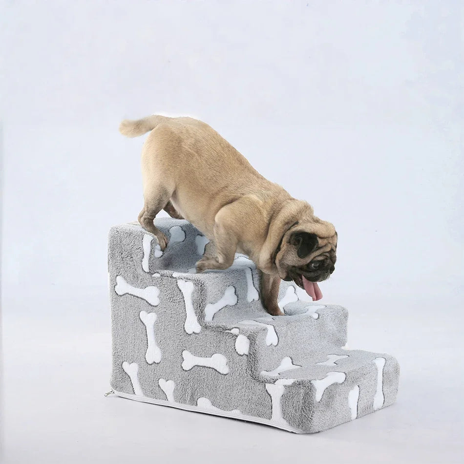 Snoutik Bone‑Shape Pet Stairs