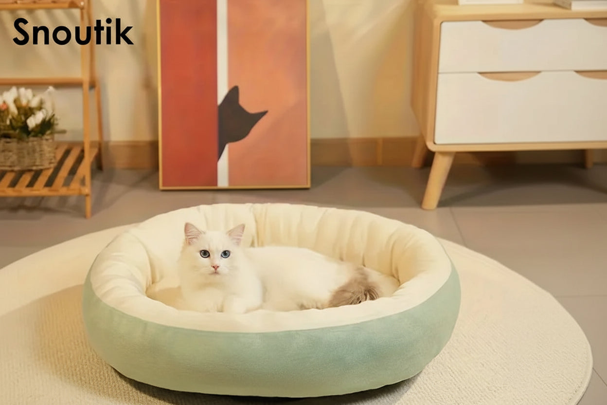 Oval Snuggle Pet Bed