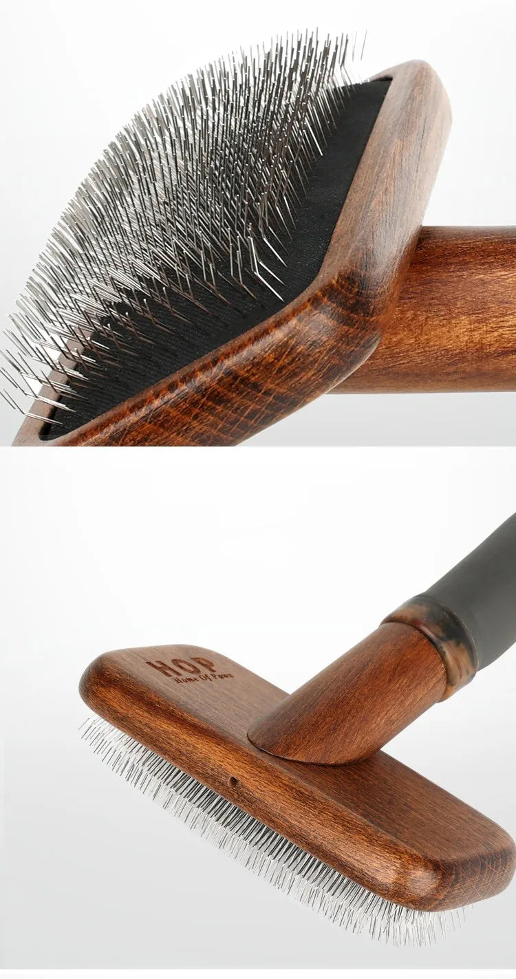 Snoutik Wooden Pet Grooming Comb