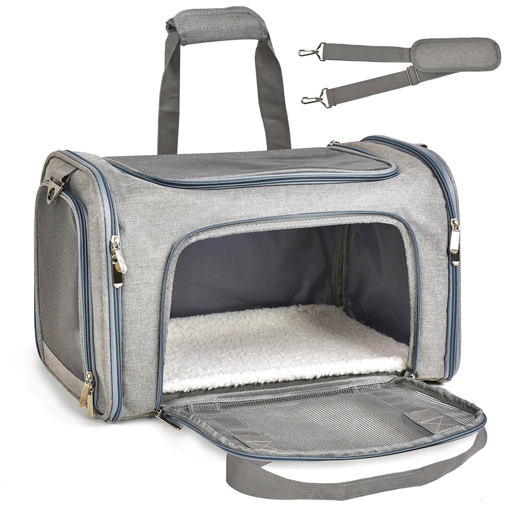 Snoutik Airline‑Approved Pet Carrier Backpack