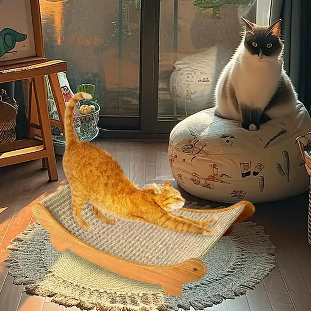 Snoutik Sisal Cat Scratcher Bed