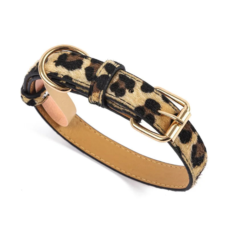 Snoutik Prestige Leather Collar for Pets