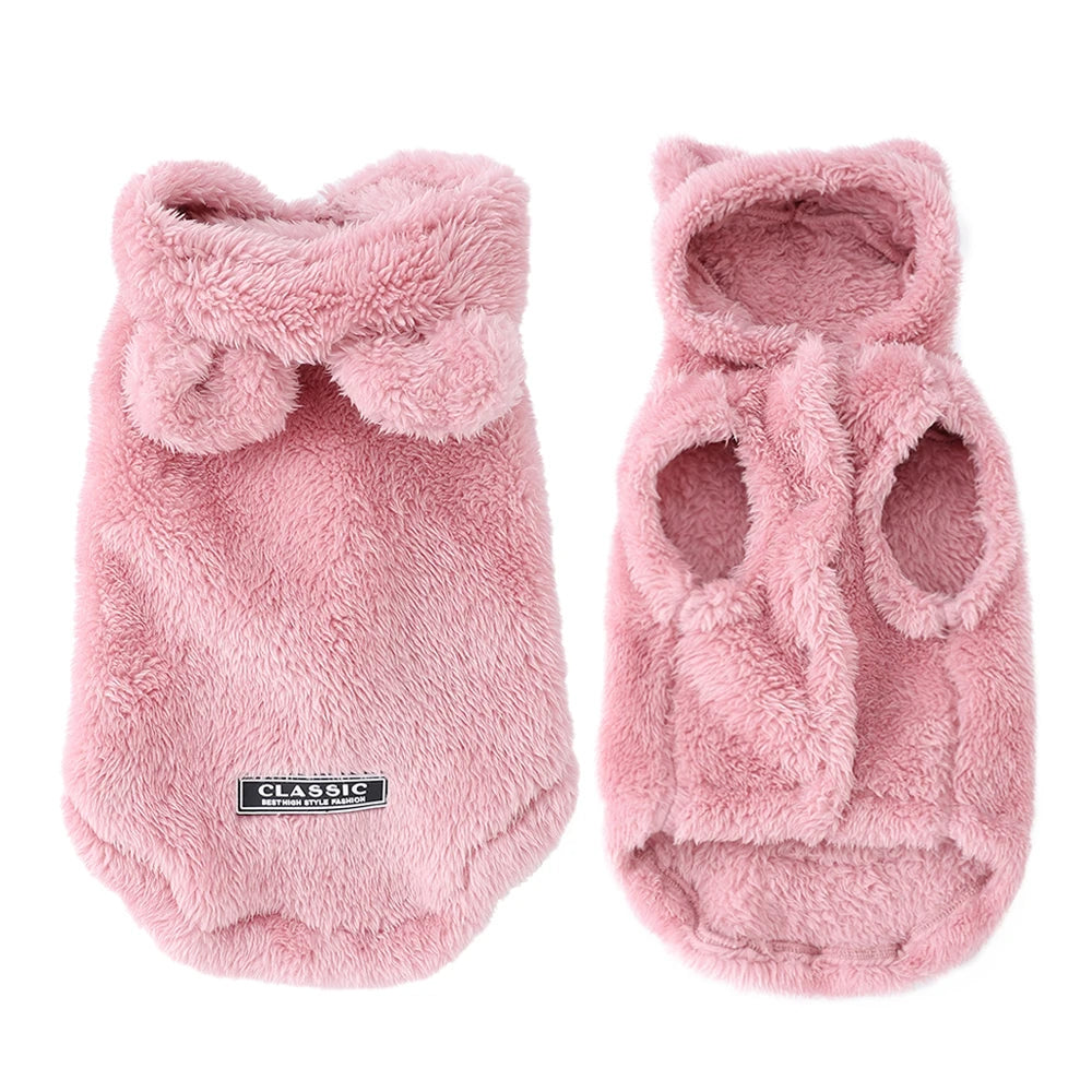 Snoutik Winter Fleece Pet Hoodie