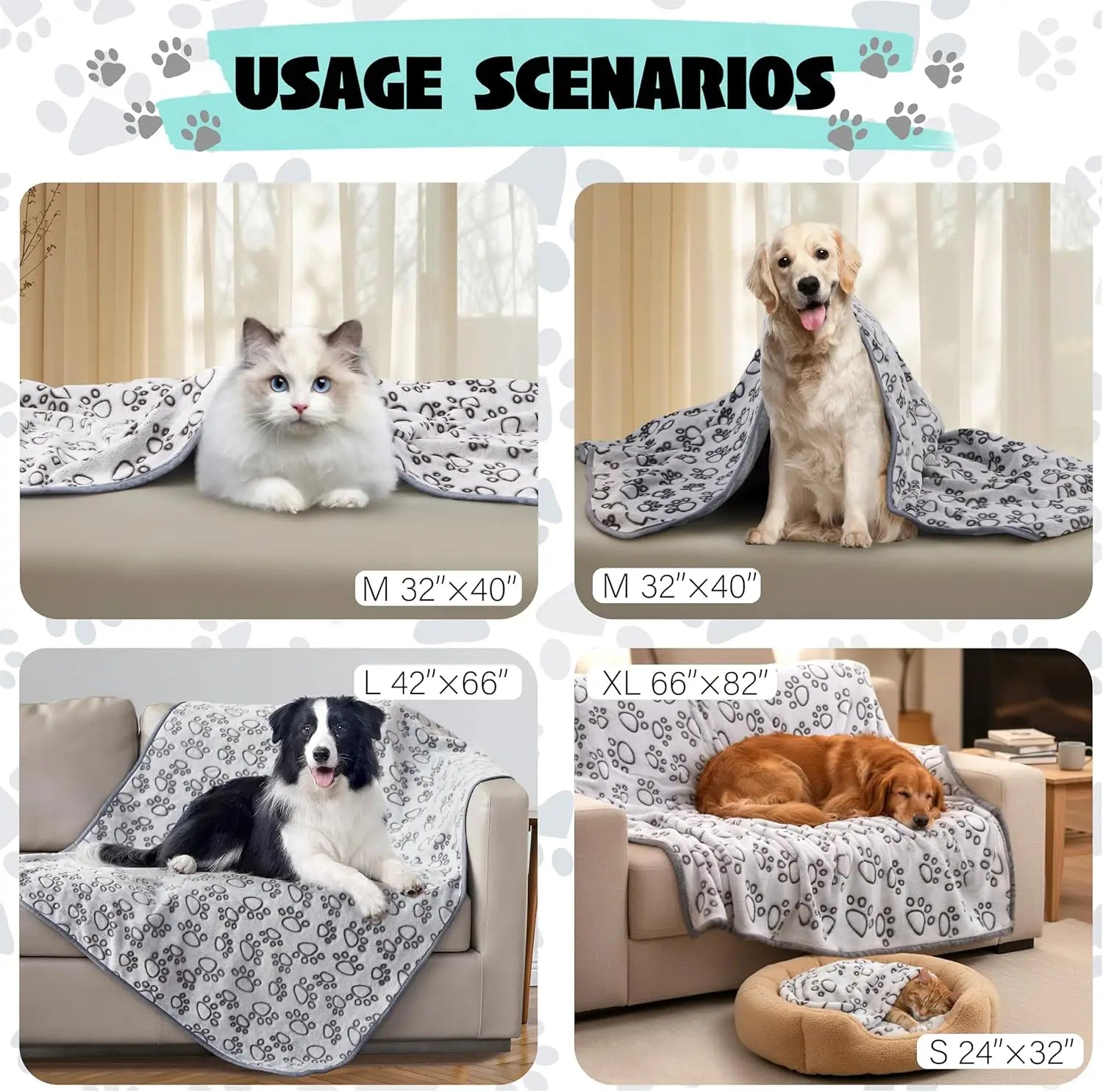 Snoutik PlushCare Pet Blanket
