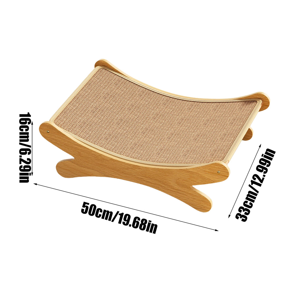 Snoutik Sisal Cat Scratcher Bed
