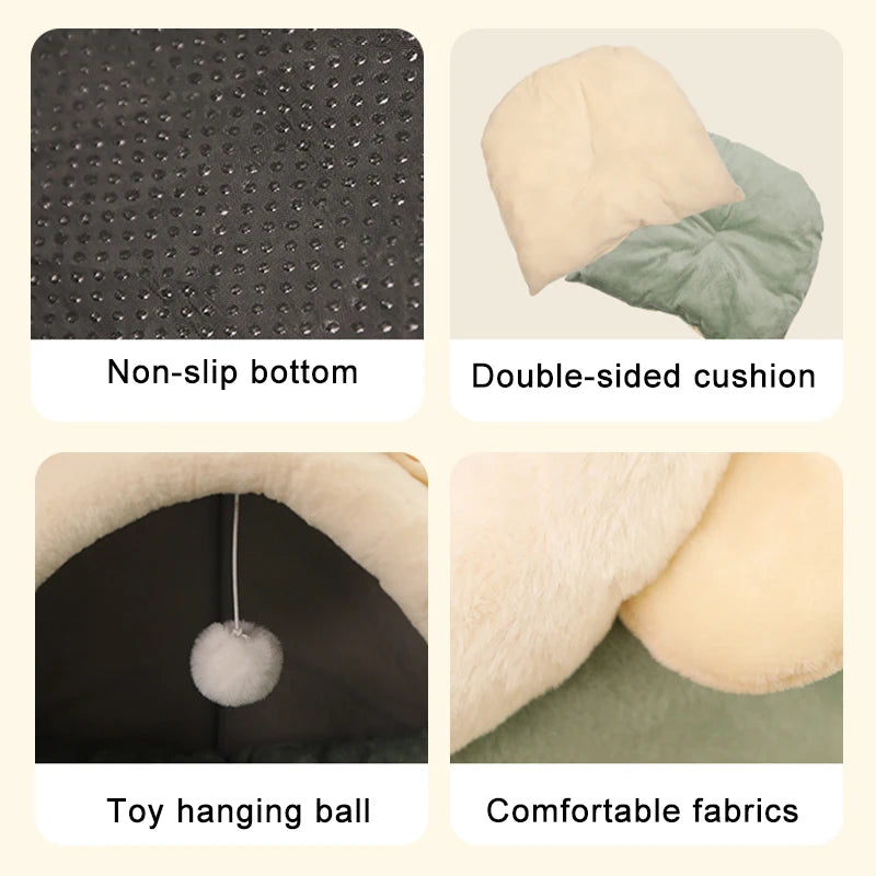Snoutik Signature Foldable Pet Cave Bed