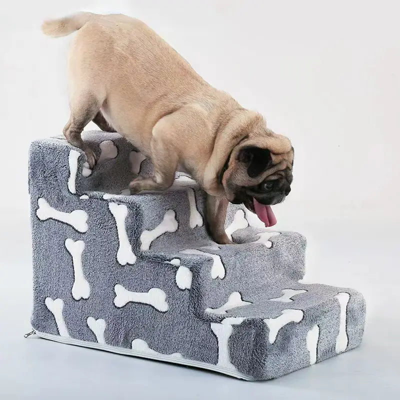 Snoutik Bone‑Shape Pet Stairs