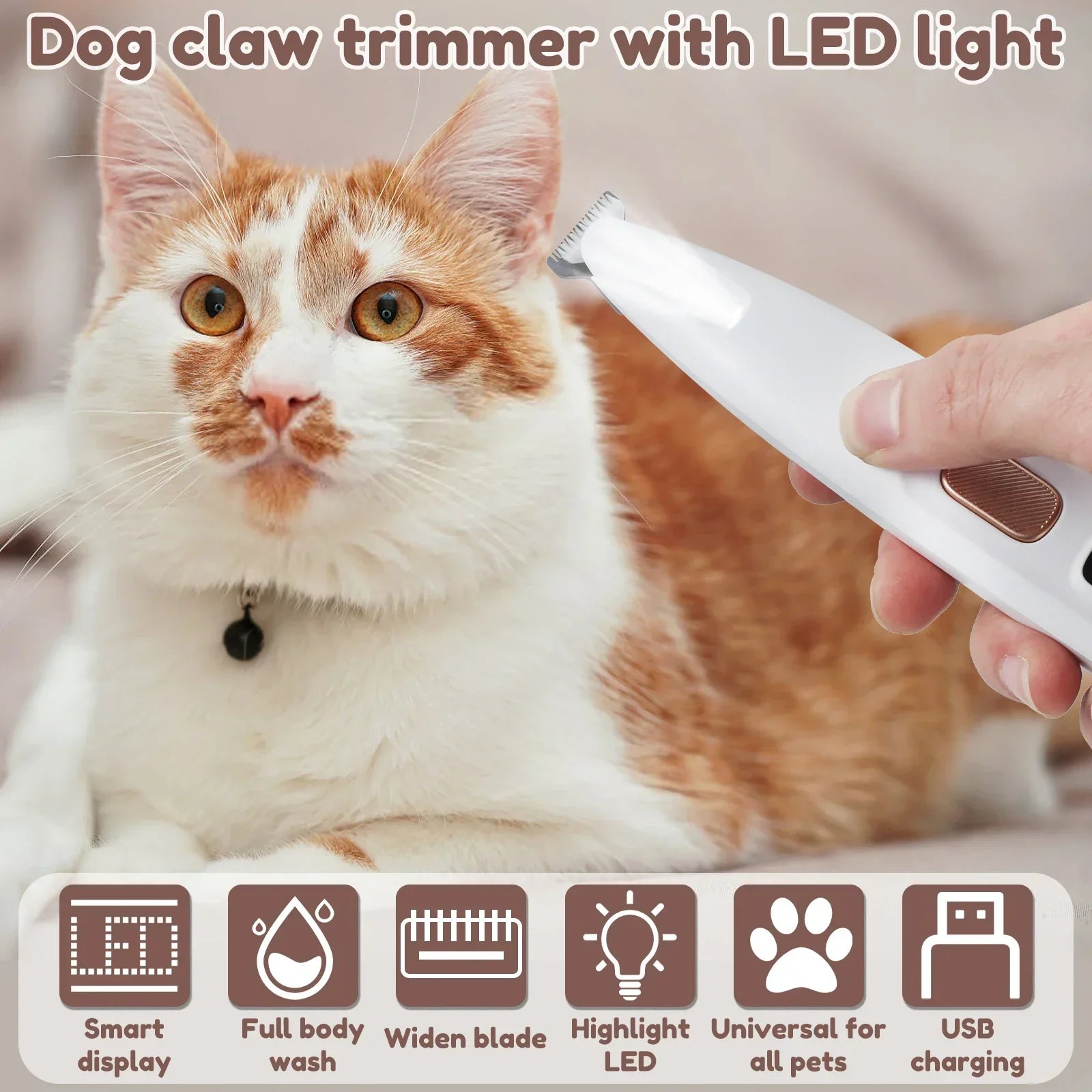 Snoutik PawGlow Smart Trimmer