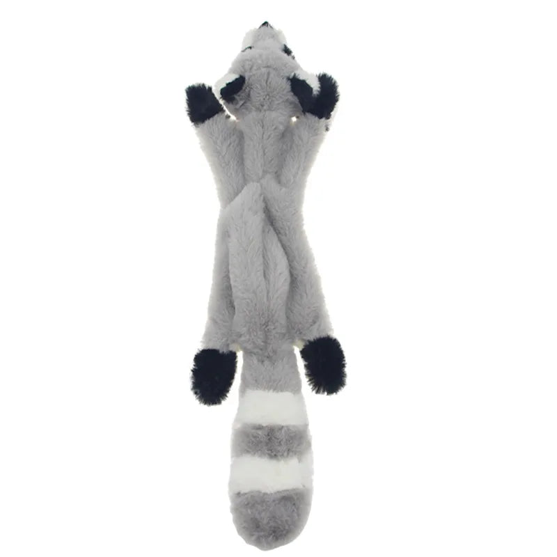 Plush dinosaur pet toy, durable and soft for chewing, tugging, and cuddling, ideal for small dogs and cats.