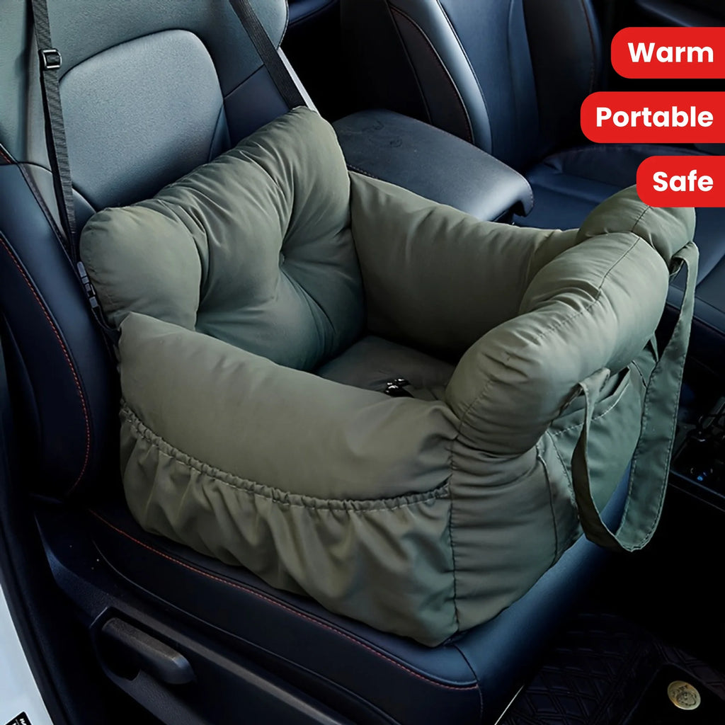 Snoutik Comfortable Dog Car Seat with Safety Belt