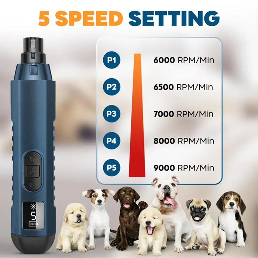 Snoutik Silent-Care Nail Grinder for pets