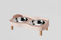 Snoutik Elevated Double Pet Bowl