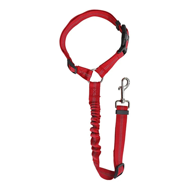 Snoutik Reflective Pet Car Harness & Leash