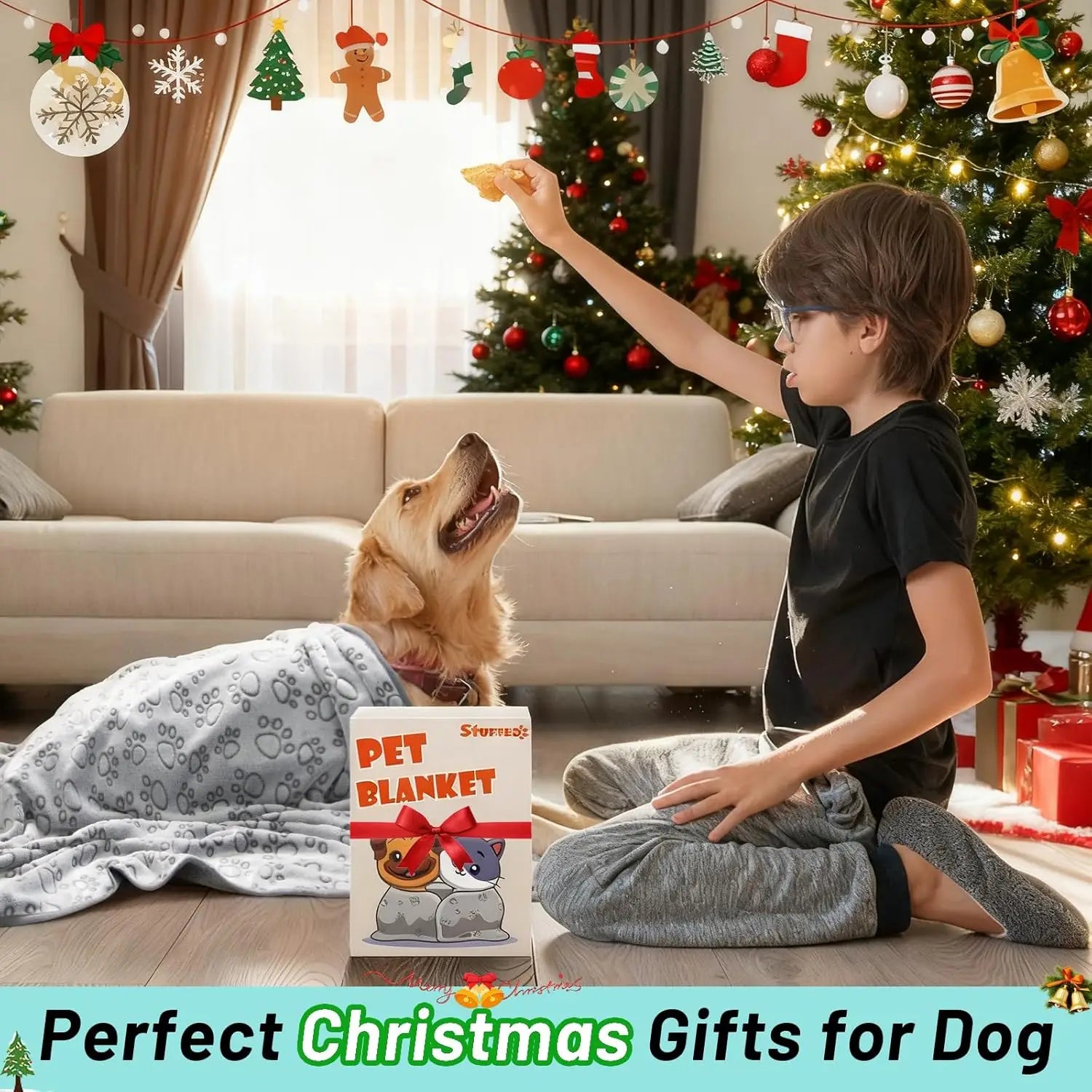 Snoutik PlushCare Pet Blanket