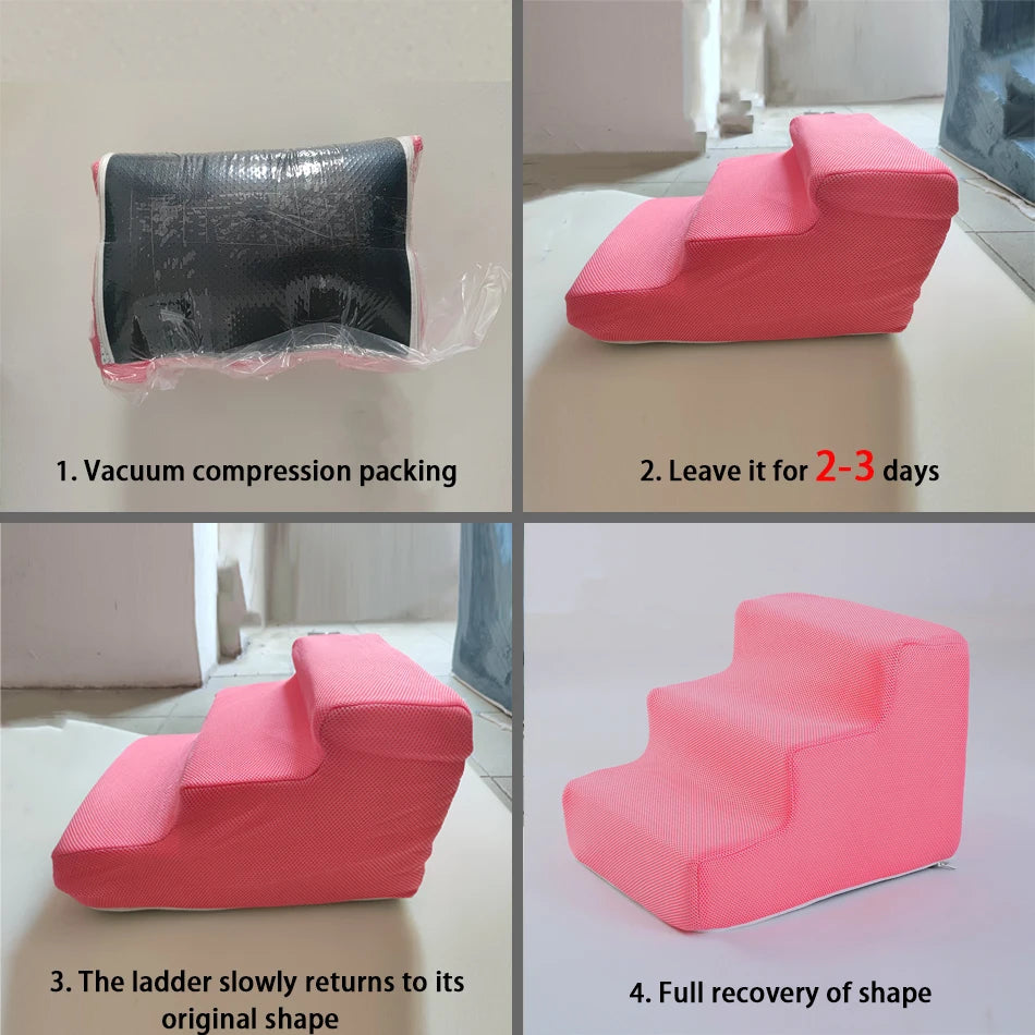 Snoutik Bone‑Shape Pet Stairs
