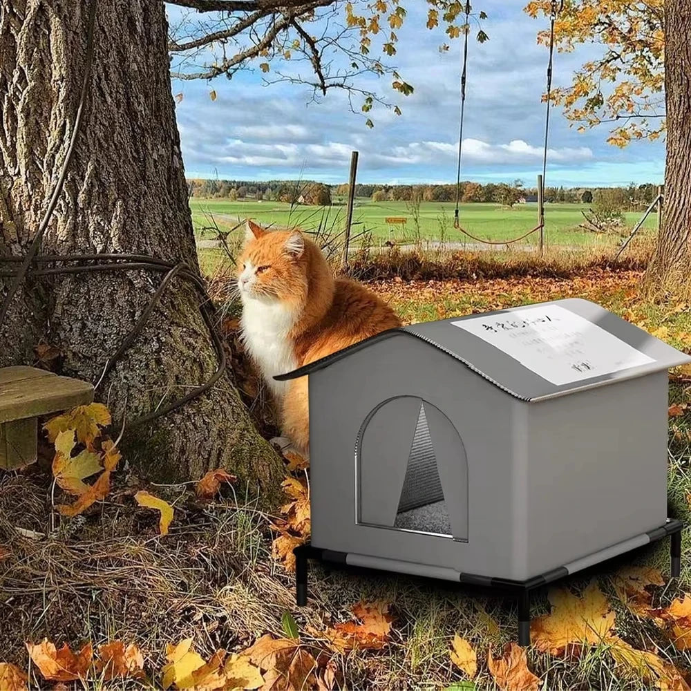 Snoutik SafeHaven Outdoor Cat House