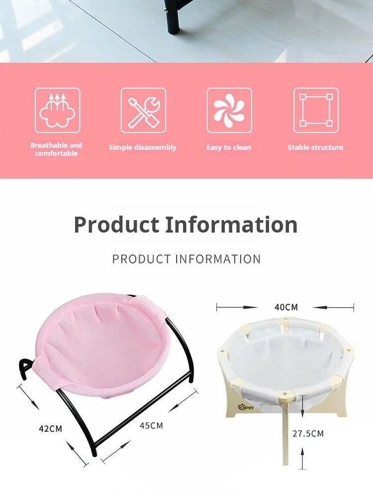 Snoutik Breathable Cat Hammock Bed