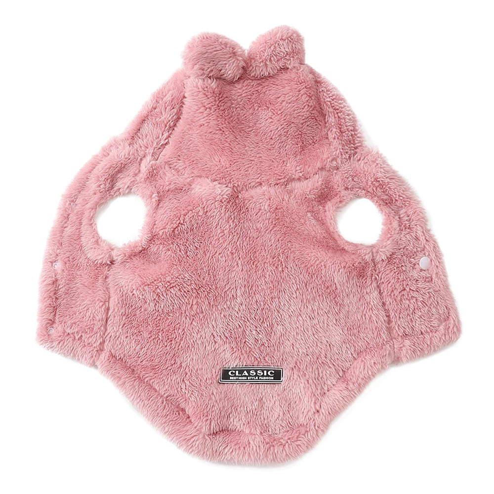 Snoutik Winter Fleece Pet Hoodie