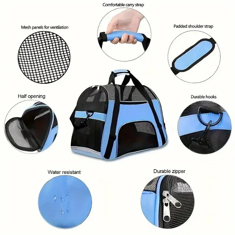 Snoutik Soft‑Sided Travel Carrier