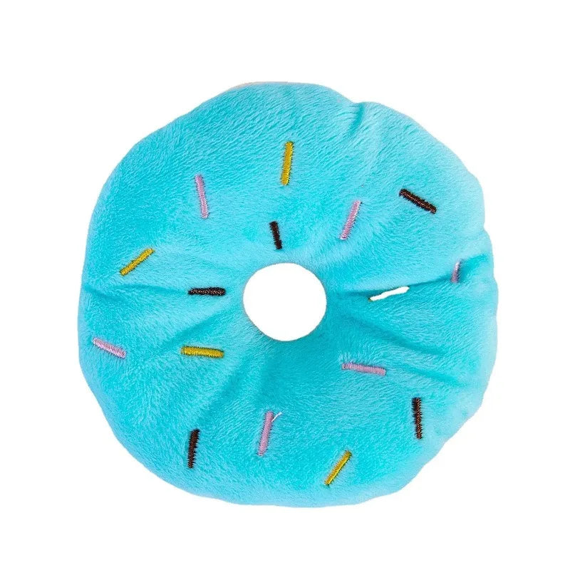 Snoutik Plush Donut Dog Toy