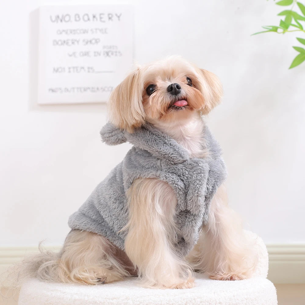 Snoutik Winter Fleece Pet Hoodie
