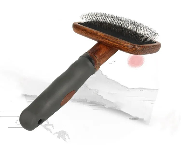 Snoutik Wooden Pet Grooming Comb