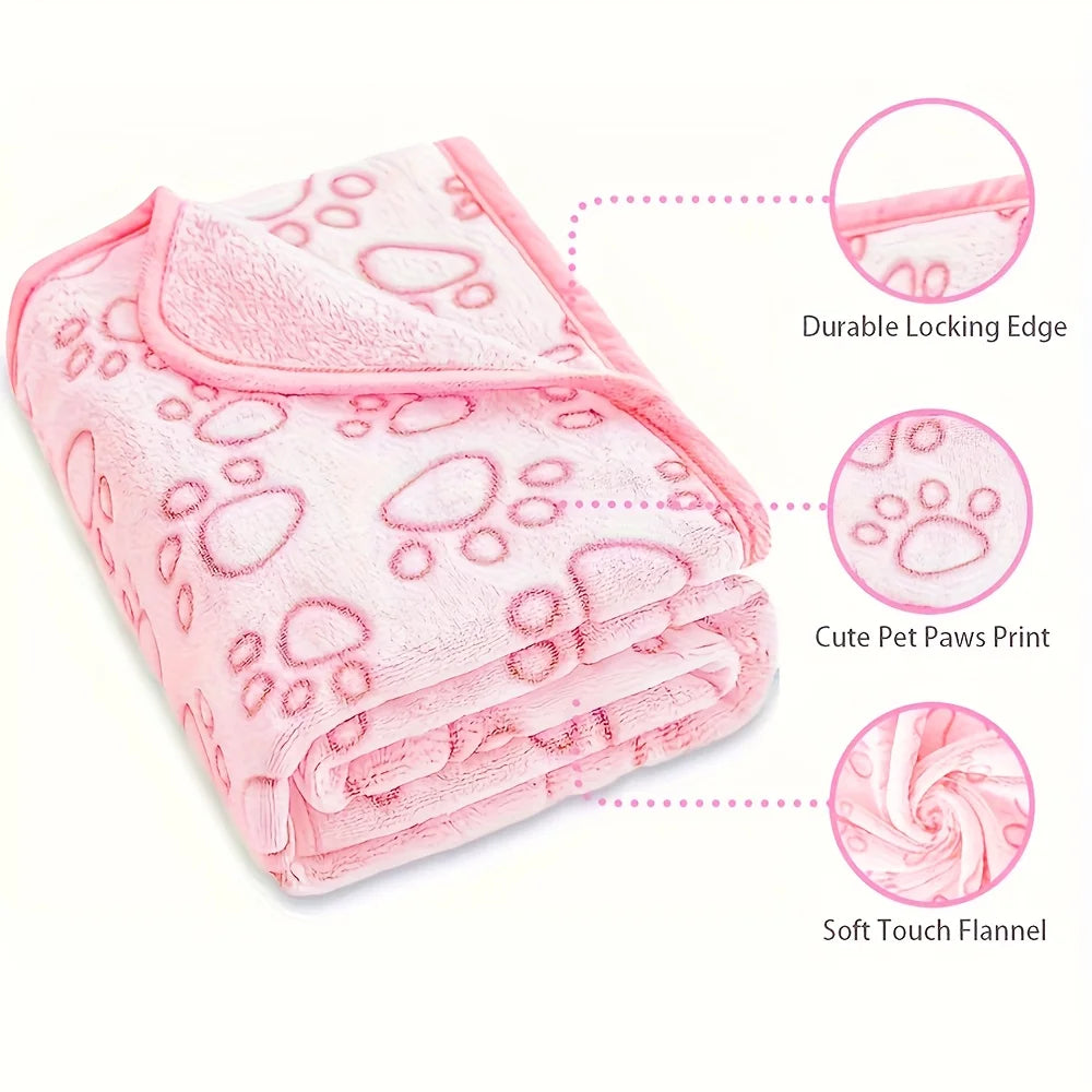 Snoutik Soft Flannel Pet Blanket