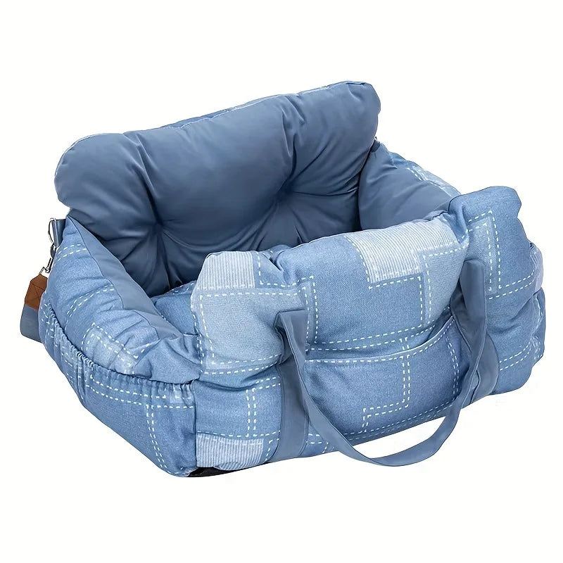 Snoutik Comfortable Dog Car Seat with Safety Belt