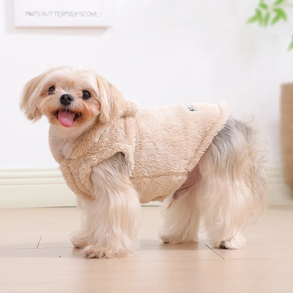 Snoutik Winter Fleece Pet Hoodie