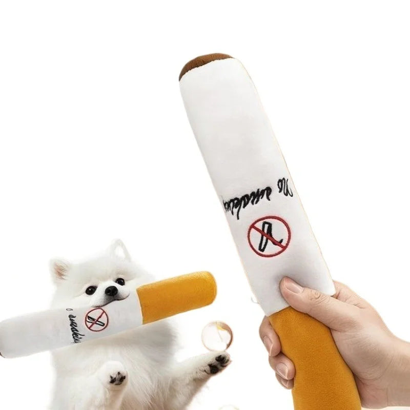 Snoutik Plush Cigar Dog Toy