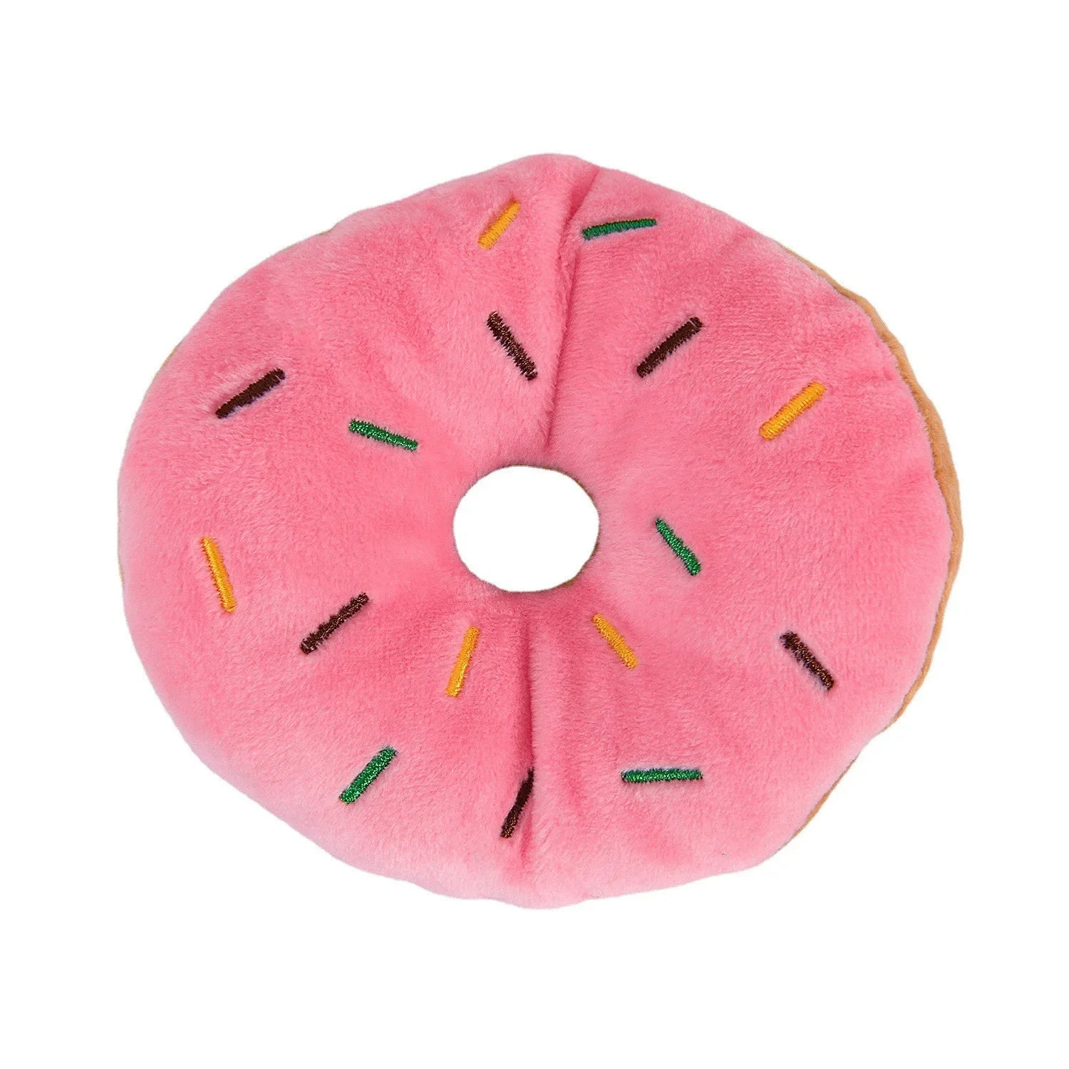 Snoutik Plush Donut Dog Toy