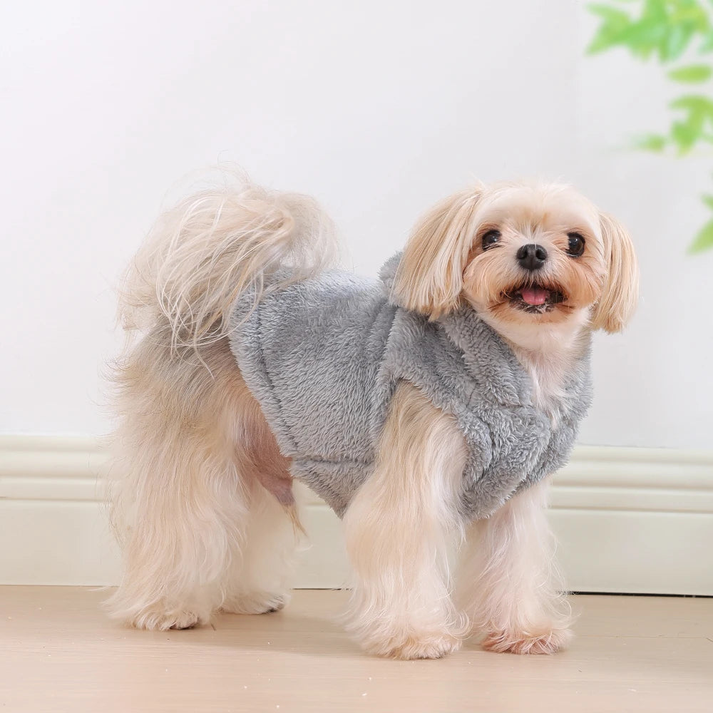 Snoutik Winter Fleece Pet Hoodie