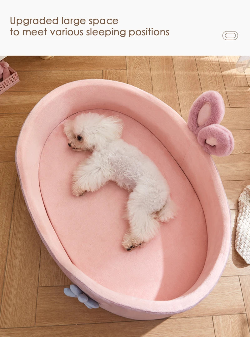 Snoutik Detachable Washable Pet Bed
