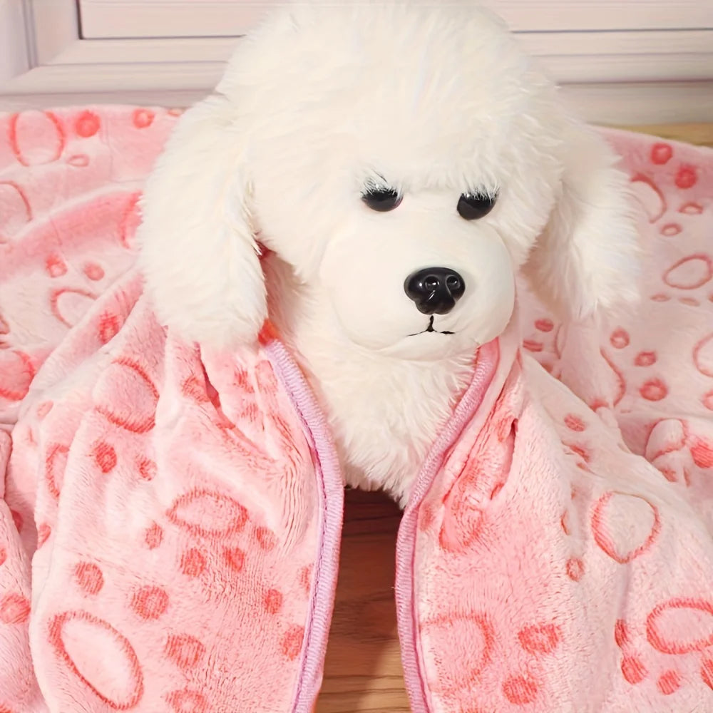Snoutik Soft Flannel Pet Blanket