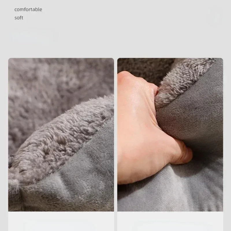 Snoutik Plush-Haven Cat Bed