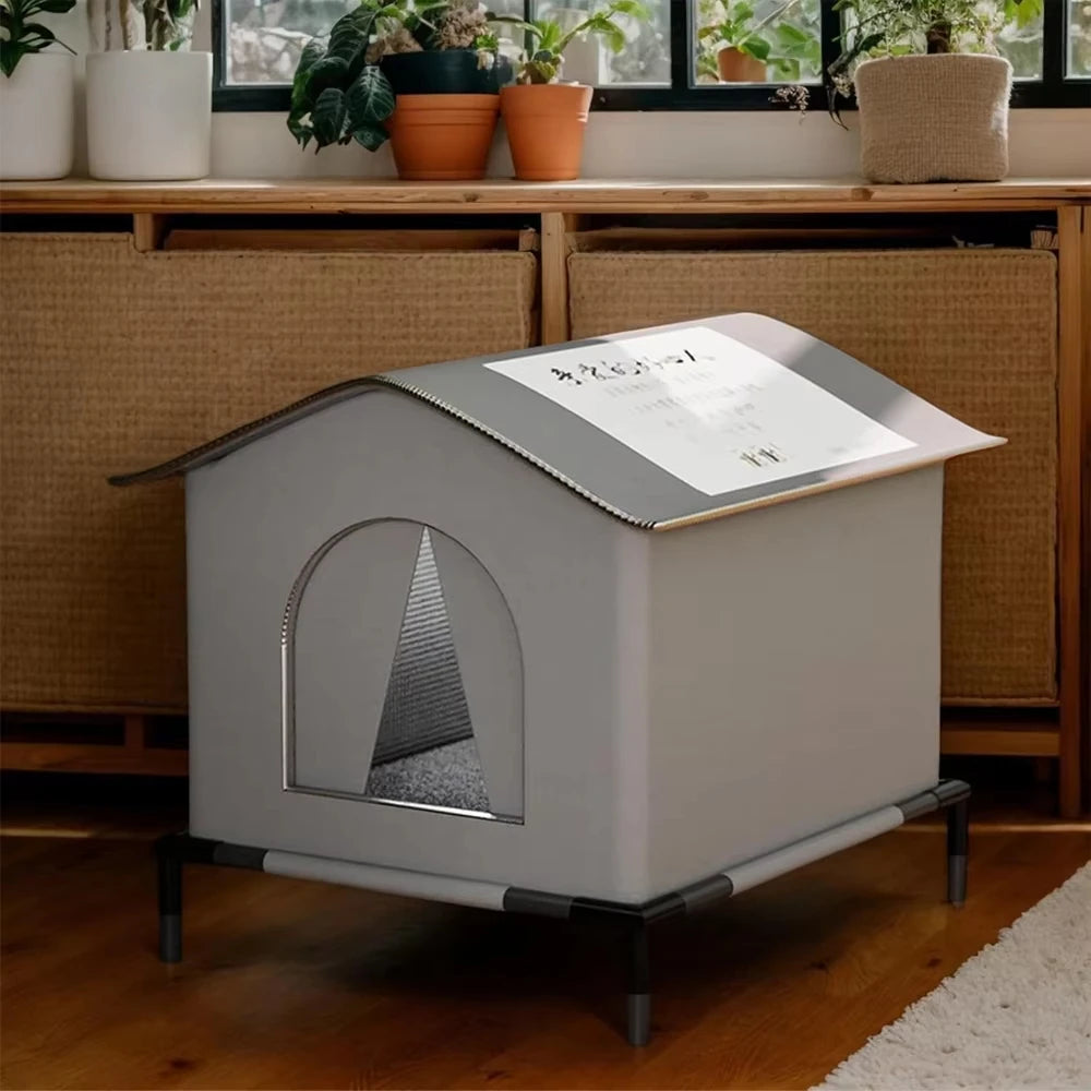 Snoutik SafeHaven Outdoor Cat House