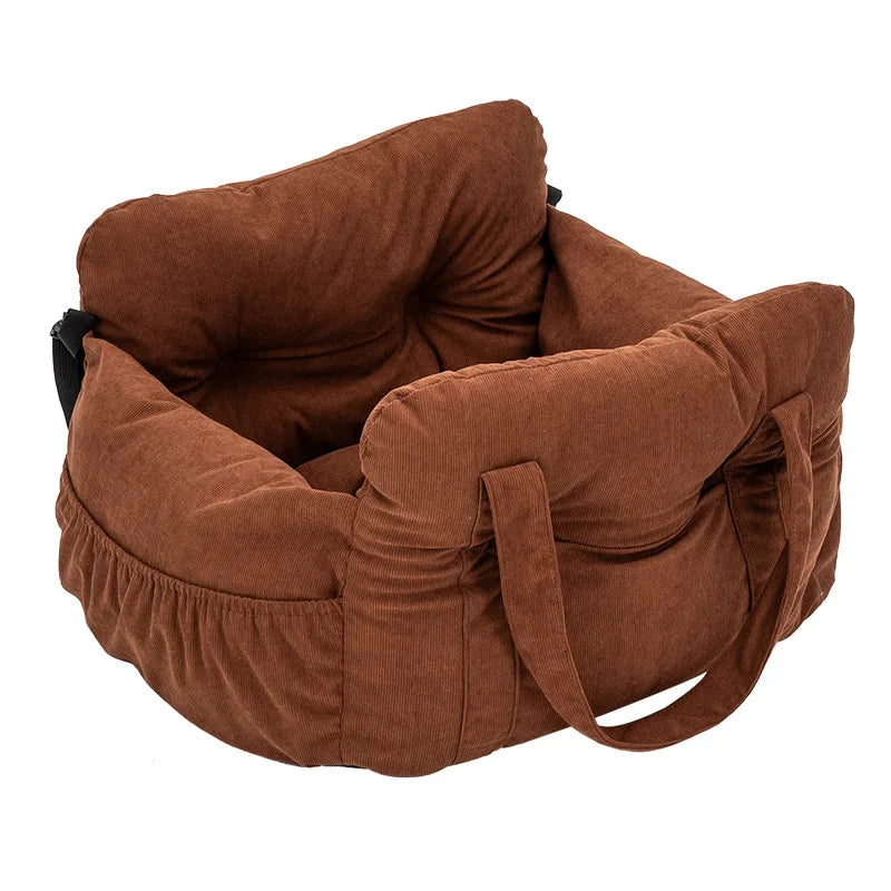 Snoutik Comfortable Dog Car Seat with Safety Belt
