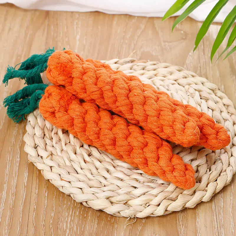 Snoutik CarrotChew Rope Toy