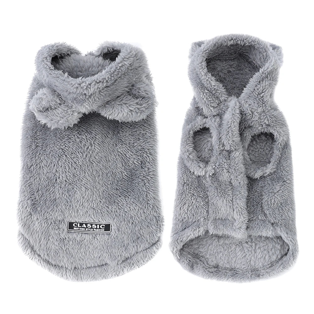 Snoutik Winter Fleece Pet Hoodie